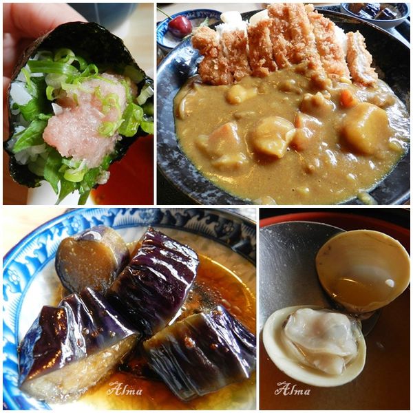 味增湯,咖哩,手卷,日本小菜,豚勝皆川,豬排 @艾瑪  吃喝玩樂札記