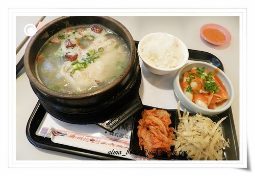 人蔘雞湯,年糕,濟州,濟州豆腐鍋之家,石鍋拌飯,豆腐鍋,韓式料理