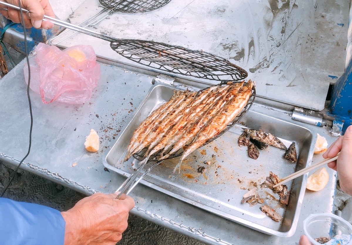 【彰化 阿進帶你採蚵趣】潮間帶搭海牛車體驗：採蚵、挖蛤蠣。烤蚵秋刀魚超好吃