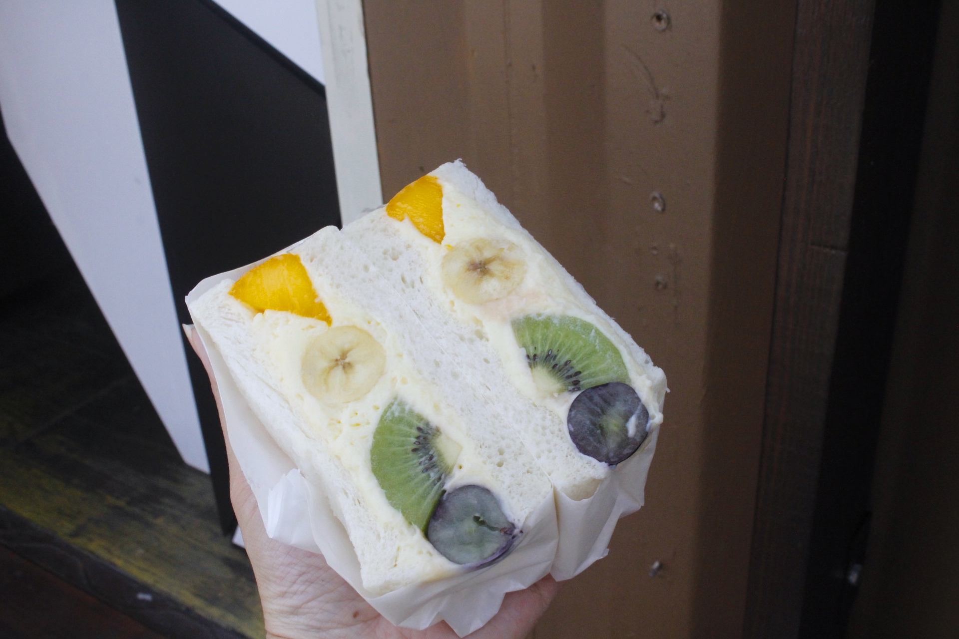 橫山銘製三明治,水果三明治