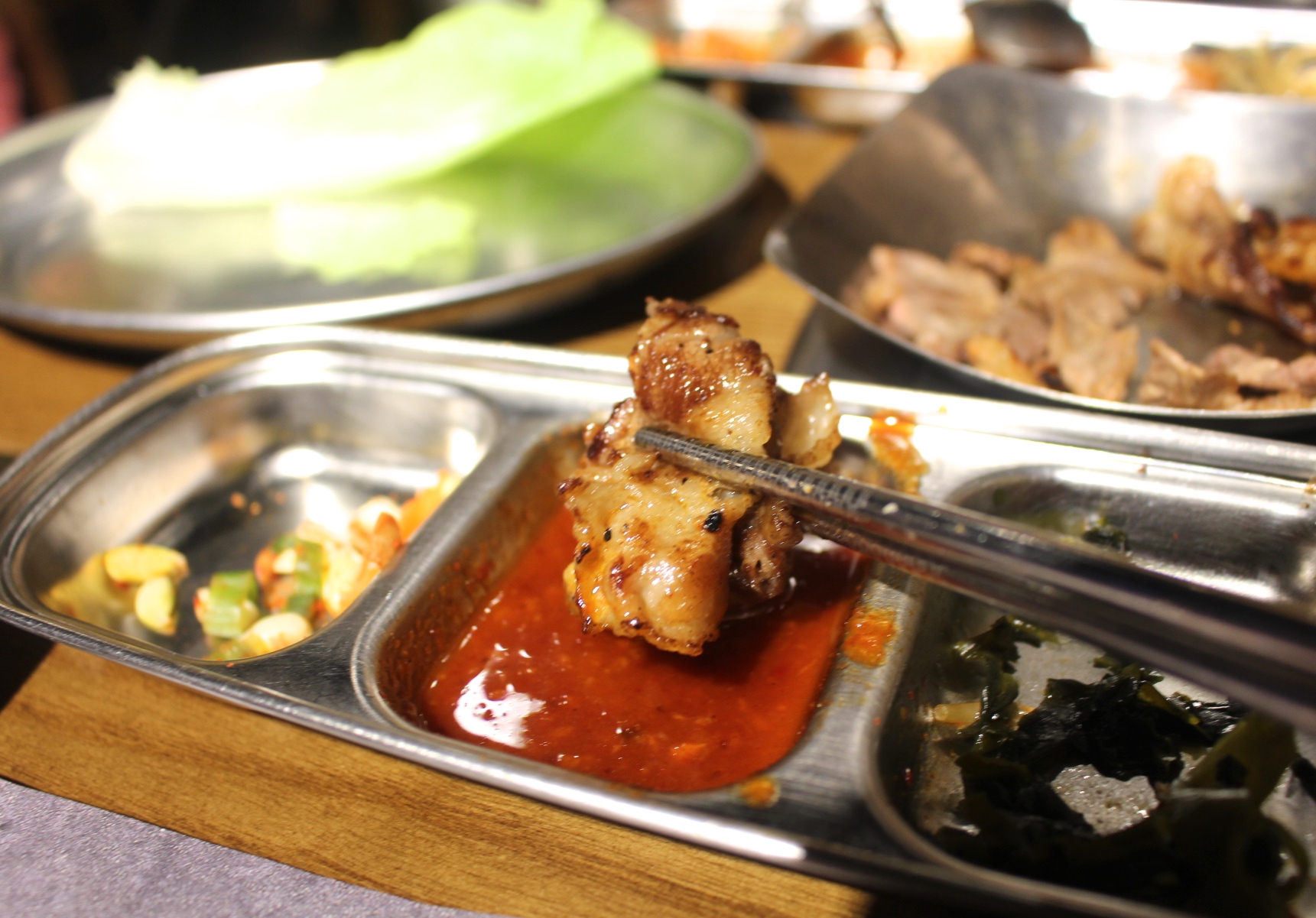 阿豬媽아줌마韓式烤肉，韓式吃到飽，桃園吃到飽，韓式料理，韓式煎餅