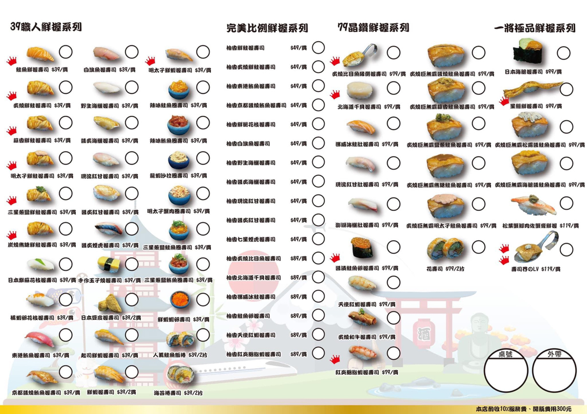一將壽司 One Show Sushi,巨大握壽司,林口日本料理,炙燒握壽司,龜山壽司