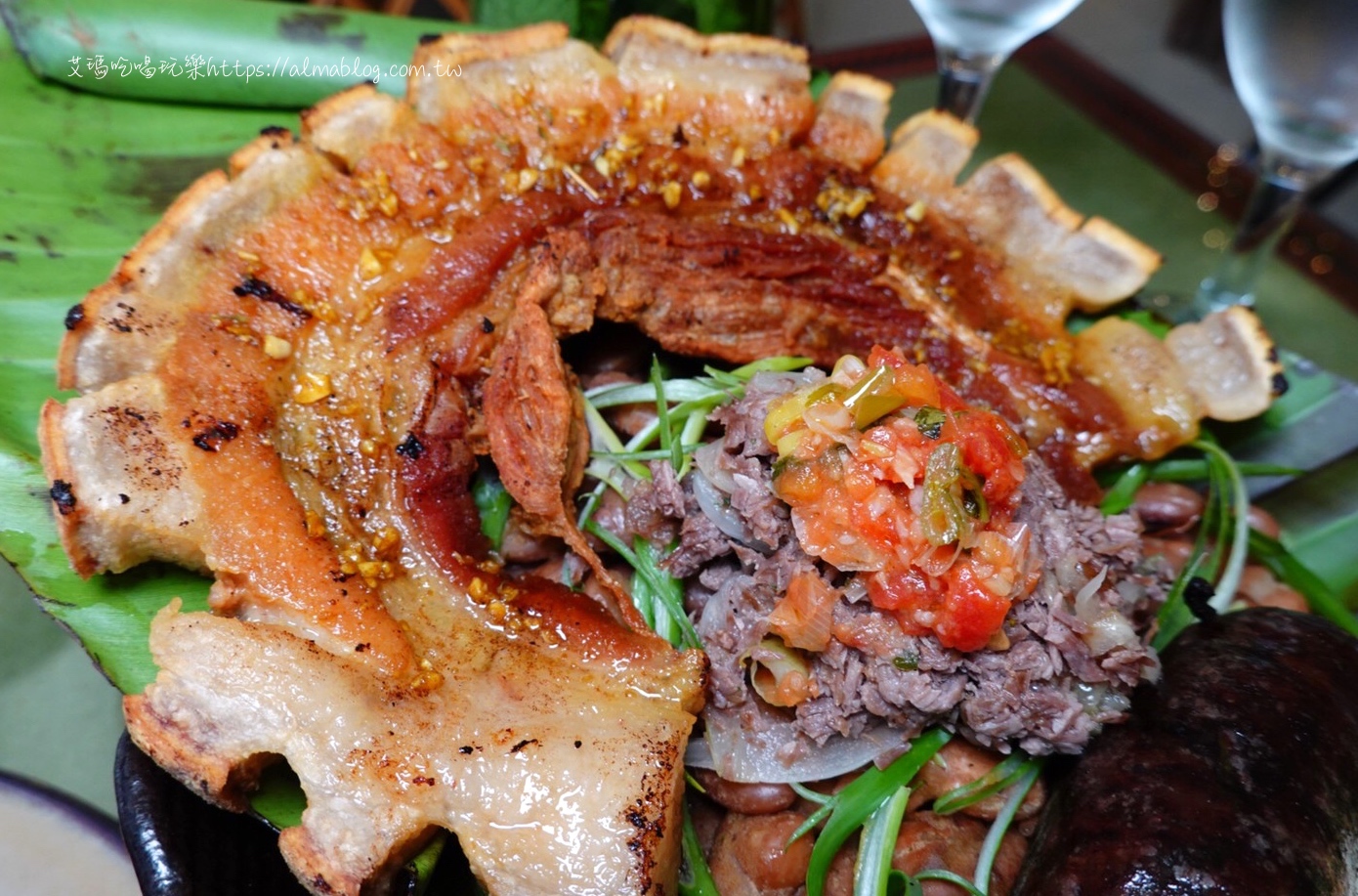 El Beso de La Rana 箭毒蛙之吻,哥倫比亞,林口餐廳,派薩盤,炸餡餃,起司麵包,龜山美食