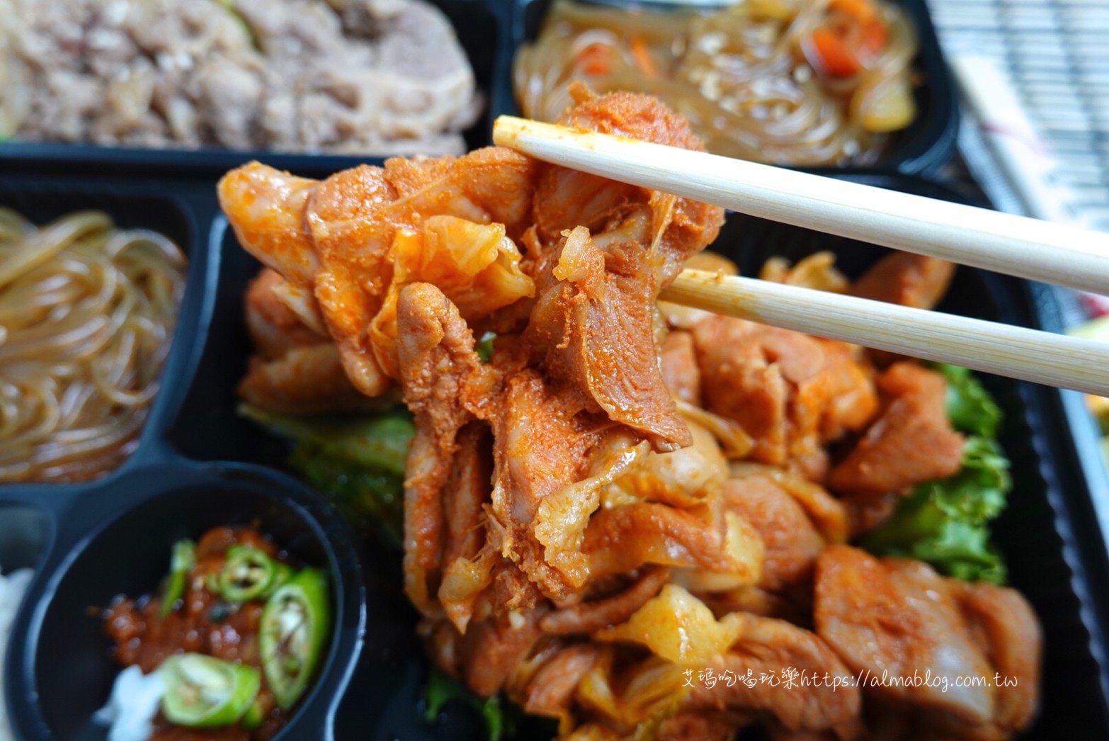 便當,桃園韓式,與肉食堂,花舞豬,韓式便當,韓式烤肉