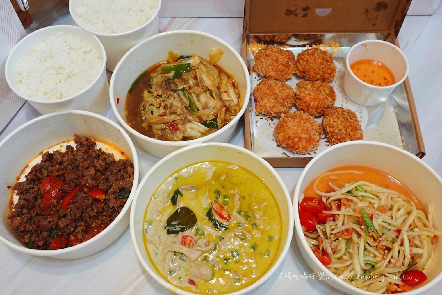 桃園泰式,泰式料理,瓦城泰國料理Thai Town,金錢蝦餅