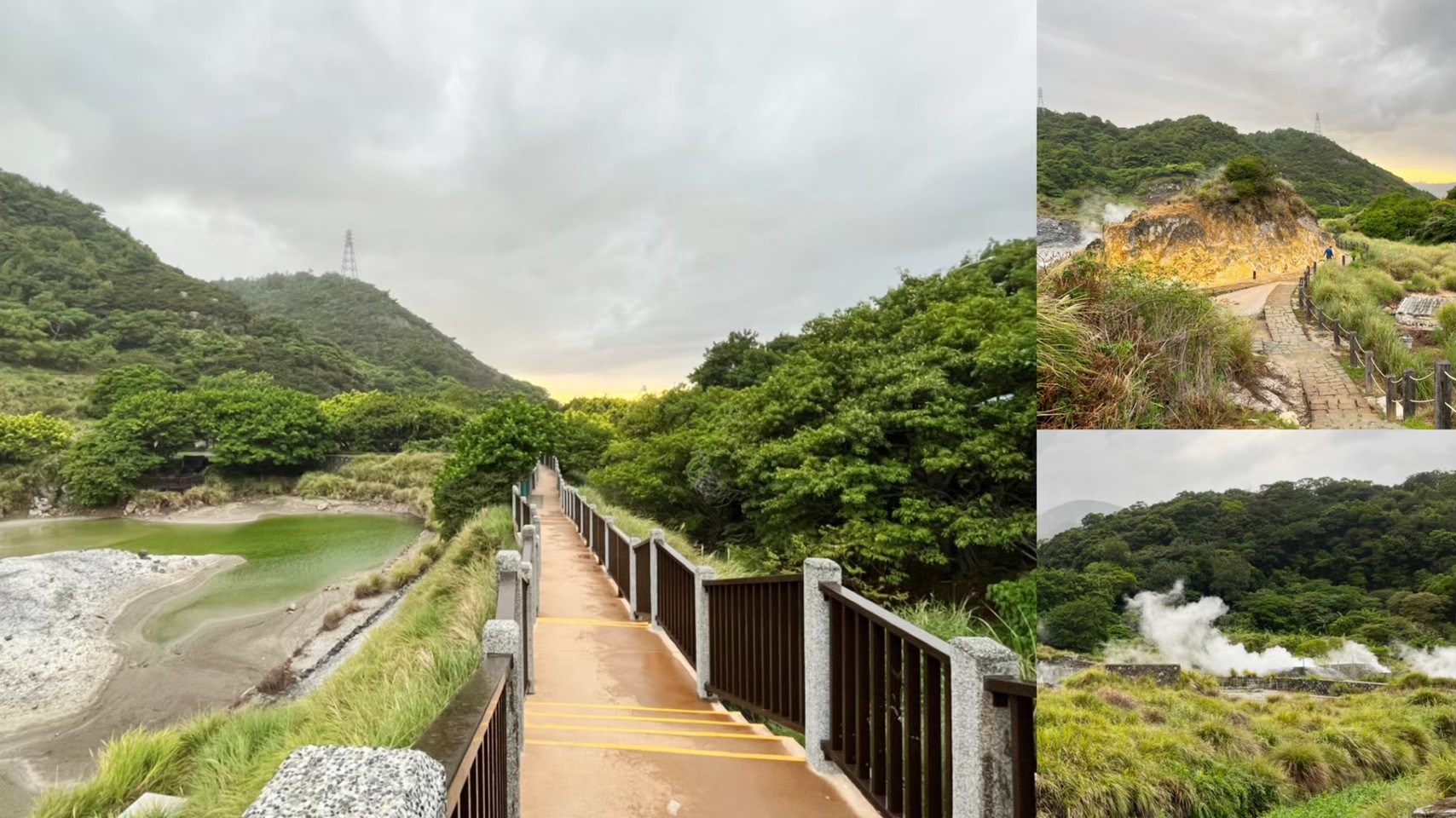 台北景點,免費景點,硫磺谷步道,免費步道,硫磺谷溫泉泡腳池